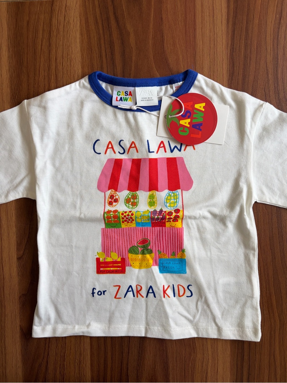 NWT Zara 2Y Casa Lawa for Zara Kids Tee